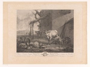 Melkende Hirtin von Pierre Francois Laurent