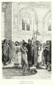Taufe von Rollo (Gravur)