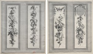 Gartendekoration von Pierre Gabriel Berthault