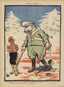 Geschäft ist Geschäft. Illustration für Le Rire von Pierre Georges Jeanniot