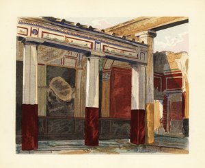 Rhodischer Peristyl des Hauses der Silberhochzeit, Casa delle Nozze d’Argento, Pompeji
