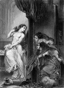 Die Geschichte von Jenni, von Voltaire von Pierre Gustave Eugene (1817 82) Staal