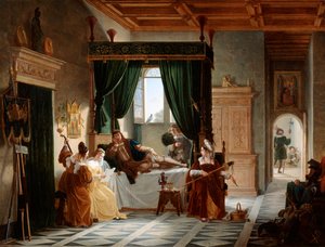 Die Genesung von Bayard, um 1796-1842