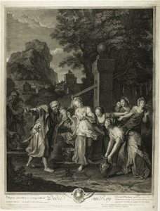 Rebecca erhält Geschenke von Eliezar