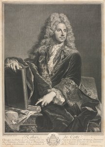 Robert de Cotte von Pierre Imbert Drevet