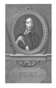 Thomas Fairfax, frühes 18. Jahrhundert von Pierre Imbert Drevet
