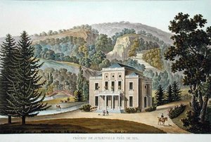 Schloss Juslenville, in der Nähe von Spa, aus 