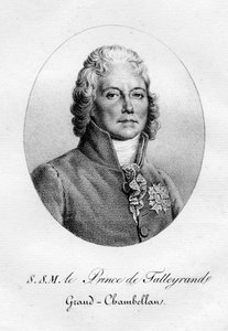 Charles Maurice de Talleyrand-Perigord, französischer Diplomat, 19. Jahrhundert