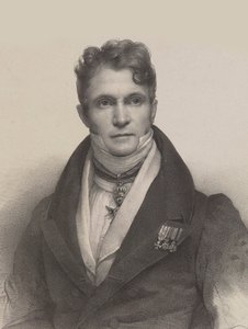 Porträt des Dirigenten und Komponisten Gaspare Spontini 1774-1851, 1830