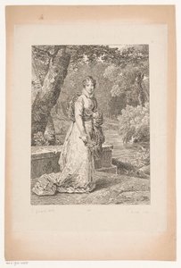 Porträt von Eugénie Adelaide d
