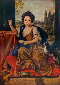 Louise Marie Anne de Bourbon, 1674-1681, uneheliche Tochter von Ludwig XIV, ca. 1680, 1911 von Pierre Mignard