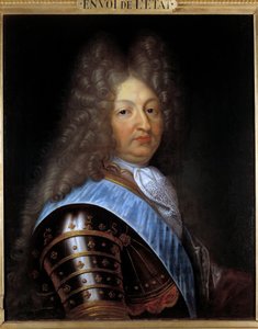 Porträt des Großen Dauphin (1661-1711), Sohn von Ludwig XIV. Gemälde von Pierre Mignard (1612-1695) 17. Jahrhundert von Pierre Mignard