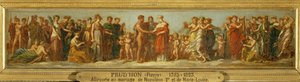 Hochzeit von Hebe und Herkules, Allegorie auf die Hochzeit von Napoleon I und Marie Louise von Pierre Paul (attr. to) Prud