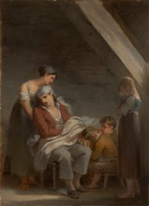 Une Famille dans la désolation (Eine trauernde Familie) von Pierre Paul Prud