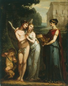 Unschuld zieht Liebe dem Reichtum vor von Pierre Paul Prud