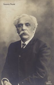 Gabriel Fauré, französischer Komponist, Organist, Pianist und Lehrer (1845-1924) von Pierre Petit