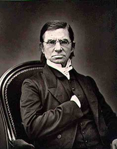 Maximilien Paul Emile Littre (1801-81) von Pierre Petit