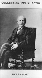 Pierre Eugene Marcellin Berthelot, französischer organischer Chemiker und Politiker, ca. 1885 von Pierre Petit