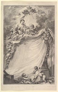 Diplom der Freimaurer von Bordeaux, 1765-66