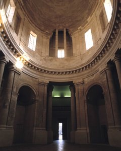 Barockarchitektur: Kapelle der Alten Charité (1679 - 1707), Kloster von Marseille, von Architekt Pierre Puget (1622 - 1694). Innenansicht. Marseille, Bouches-du-Rhône (13)