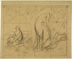 Kompositionsstudie von Pierre Puvis de Chavannes