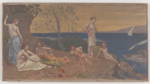 Doux Pays (Angenehmes Land) von Pierre Puvis de Chavannes