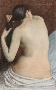 Modell von Pierre Puvis de Chavannes
