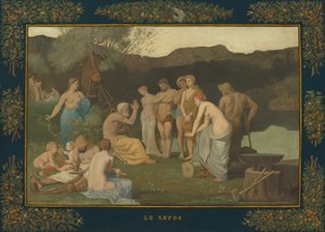 Ruhe von Pierre Puvis de Chavannes