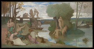Der Fluss von Pierre Puvis de Chavannes
