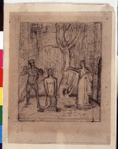 Die Enthauptung von Johannes dem Täufer von Pierre Puvis de Chavannes