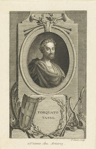 Porträt von Torquato Tasso 1544-1595, ca. 1770 von Pierre Savart
