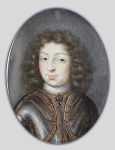 Miniatur von Karl XI., König von Schweden