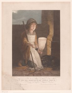 Blinde Bettlerin mit Hund (La jeune aveugle du Pont Neuf)