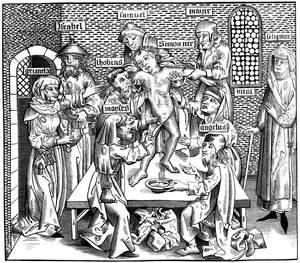 Das Martyrium von Simon von Trient, 1493, 1849