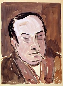 Porträt von Leon Paul Fargue, Dichter