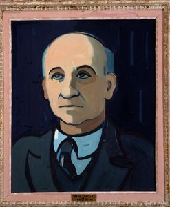 Porträt des französischen Dichters Max Jacob