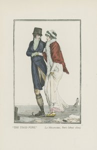 Schüchterner Schüler, Paris (um 1800) von Pierre de La Mesangere