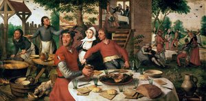 Dorffest von Pieter Aertsen