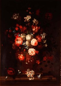 Stillleben, gemischte Blumen von Pieter (circle of) Casteels