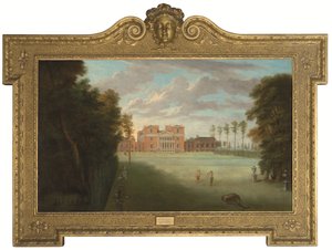 Ansicht von Tottenham Park, Wiltshire von Pieter Andreas Rysbrack