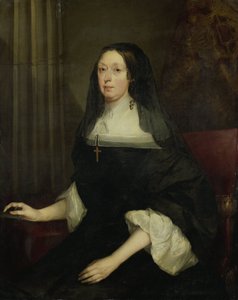Porträt einer Frau von Pieter Borselaer