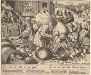 Jedermann von Pieter Bruegel the Elder