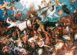 Der Sturz der rebellischen Engel, 1562