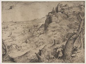 Die Kaninchenjagd von Pieter Bruegel the Elder