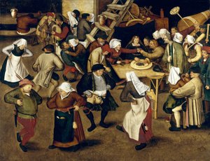 Bauernhochzeit von Pieter Brueghel the Younger