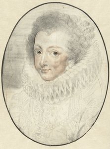 Porträt von Elisabeth, Gemahlin von Philipp IV. von Spanien