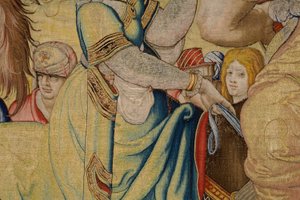 Serie Die sieben Todsünden (De zeven hoofdzonden): Eitelkeit (hoogmoed). Zeichner Pieter Coecke van Aelst. Atelier Brüssel. Ca. 1542-1544.