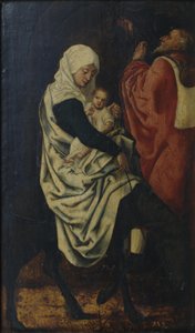 Die Flucht nach Ägypten von Pieter Coecke van Aelst