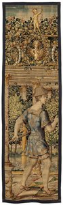 Vertumnus und Pomona: Vertumnus verwandelt sich in einen Fischer, ca. 1550 von Pieter Coecke van Aelst