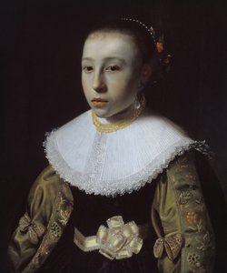 Porträt eines jungen Mädchens, 1633-35